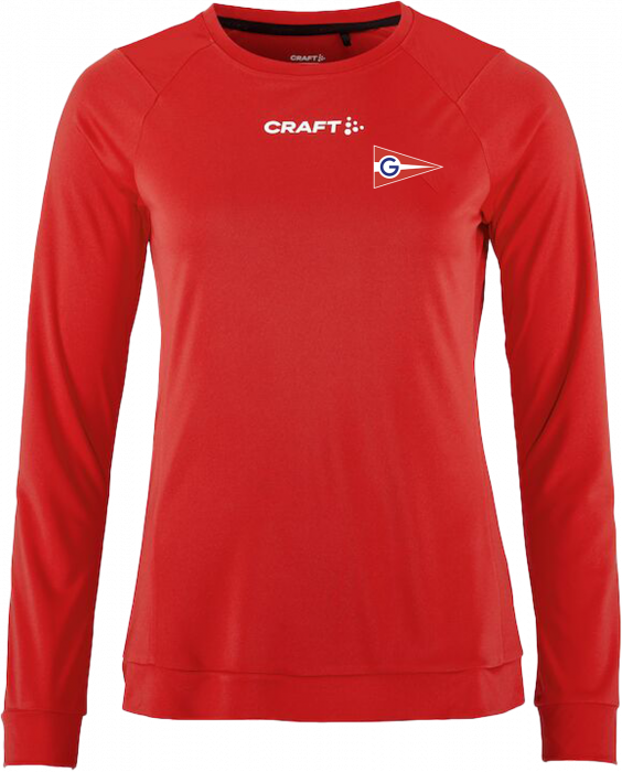 Craft - Rg Langærmet T-Shirt Dame - Bright Red