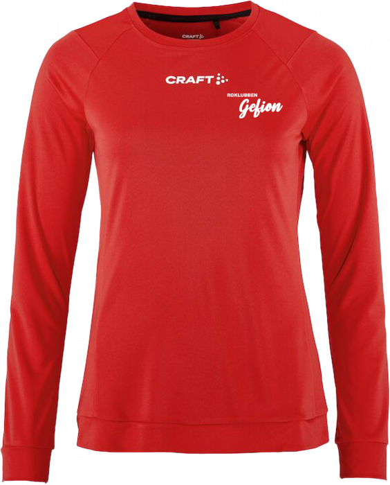 Craft - Rg Langærmet T-Shirt Dame - Bright Red