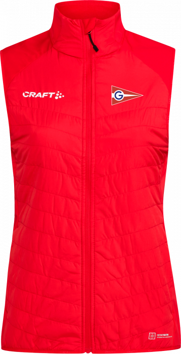 Craft - Rg Vest Women - Red & white